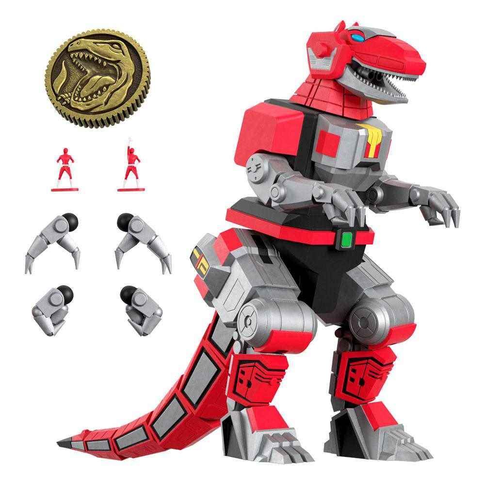 Mighty Morphin Power Rangers Ultimates Tyrannosaurus Dinozord 20 cm - Smalltinytoystore