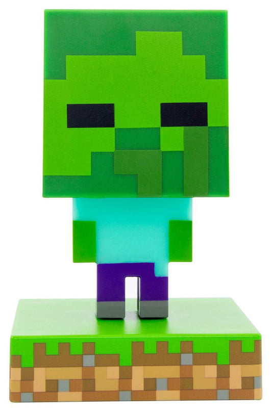 Minecraft 3D Icon Lampe Zombie - Beschädigte Verpackung - Smalltinytoystore