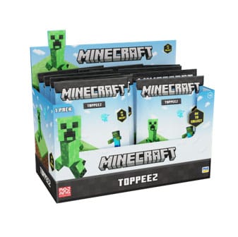 Minecraft 3D-Toppeez 6cm Sortiment (24) - Smalltinytoystore