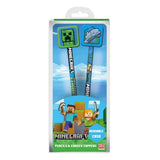 Minecraft Bleistifte mit Topper 2er-Pack - Smalltinytoystore