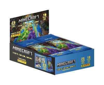 Minecraft - Create, Explore, Survive Trading Cards Fat Packs Display (10) *Deutsche Version* - Smalltinytoystore