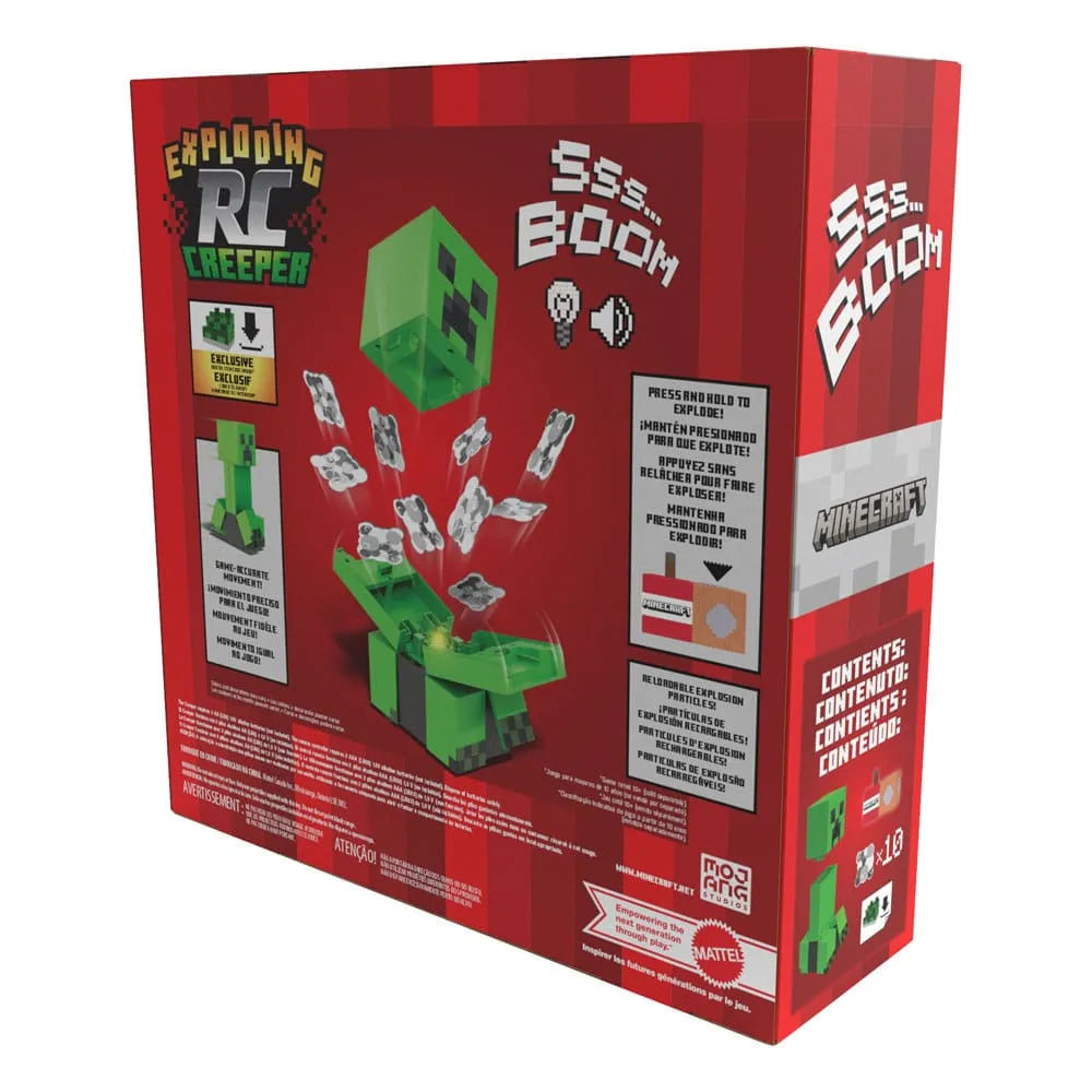 Minecraft Ferngesteuerte Figur Explodierender Creeper 25 cm - Smalltinytoystore