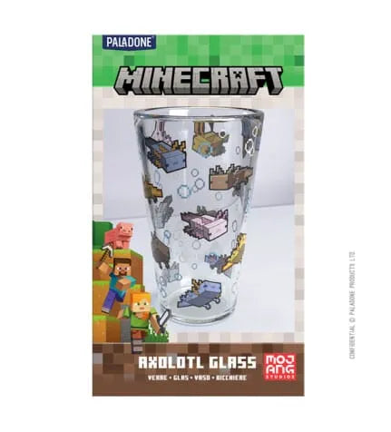 Minecraft Glas Axolotl - Smalltinytoystore