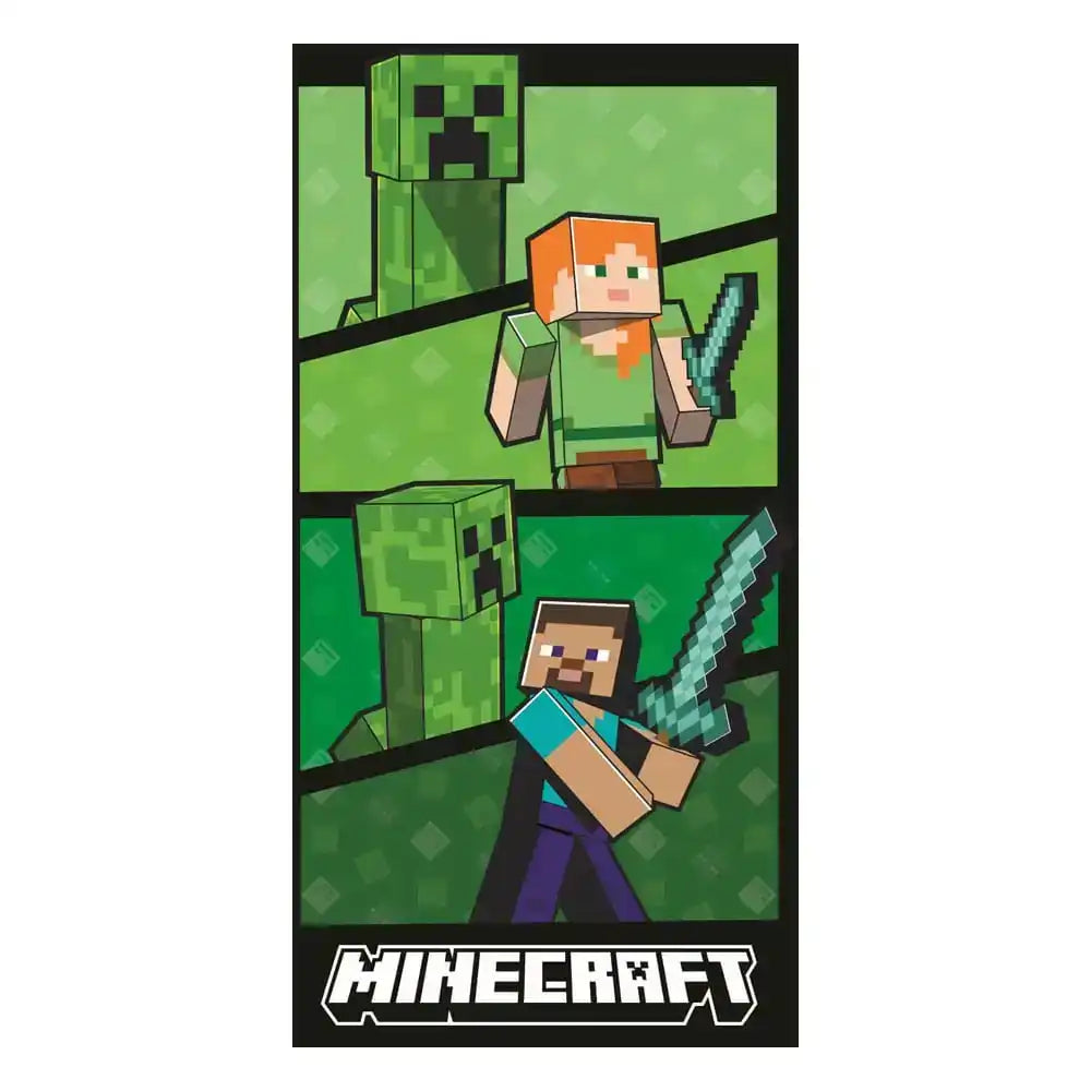 Minecraft Handtuch Ver. 2 140 x 70 cm - Smalltinytoystore