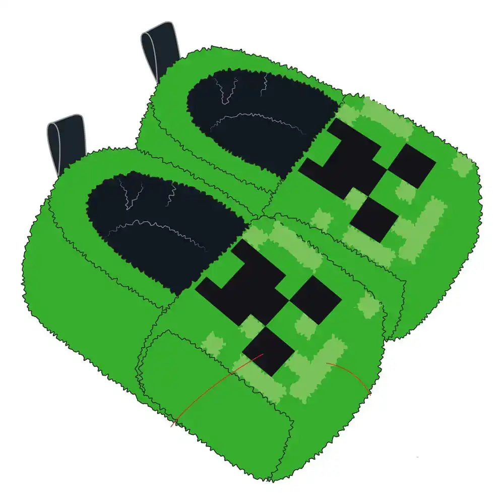 Minecraft Hausschuhe S-M - Smalltinytoystore