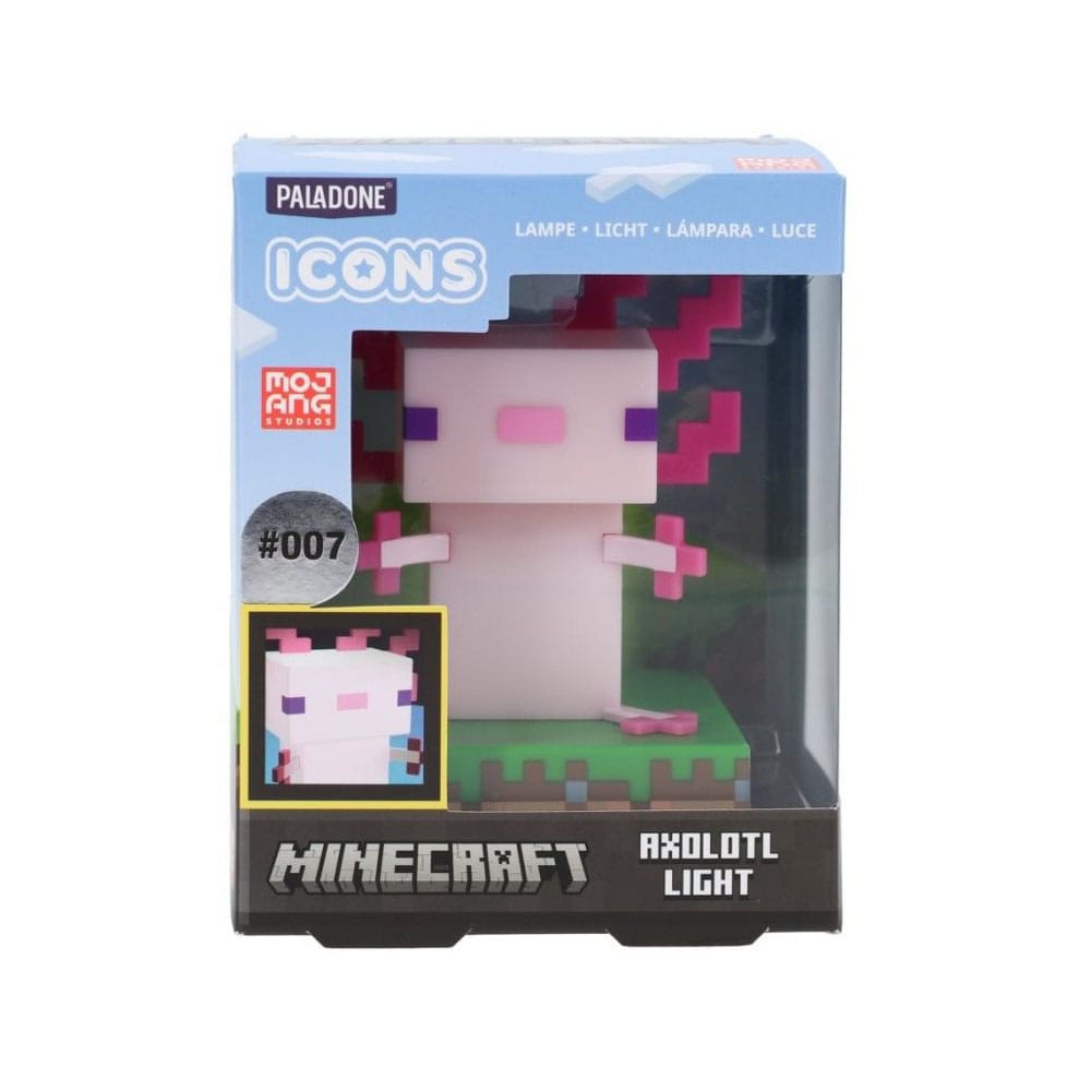 Minecraft Icon Lampe Axolotl - Smalltinytoystore
