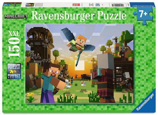 Minecraft Kinderpuzzle XXL Baukunst und Abenteuer (150 Teile) - Smalltinytoystore