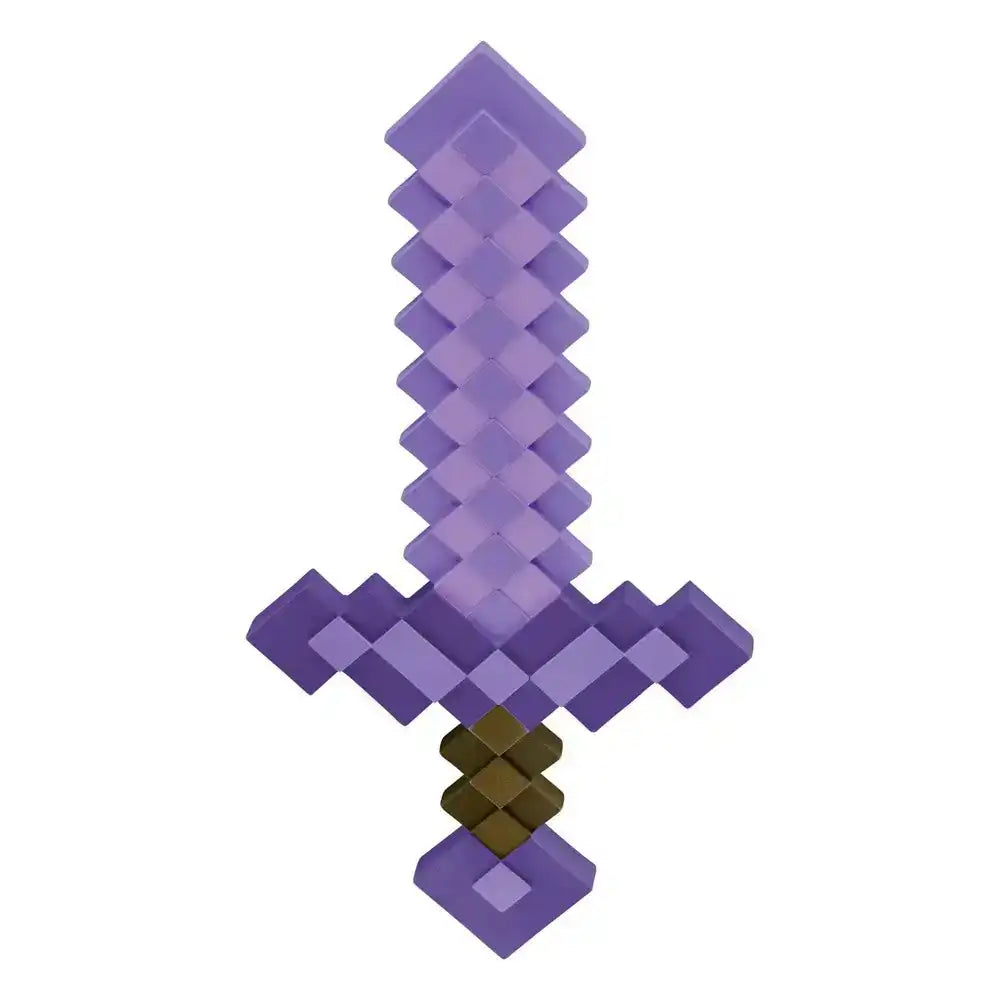 Minecraft Kunststoff-Replik Verzaubertes Schwert 51 cm - Smalltinytoystore