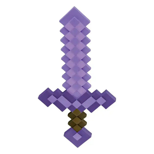 Minecraft Kunststoff-Replik Verzaubertes Schwert 51 cm - Smalltinytoystore