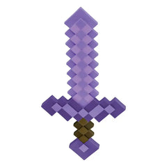Minecraft Kunststoff-Replik Verzaubertes Schwert 51 cm - Smalltinytoystore