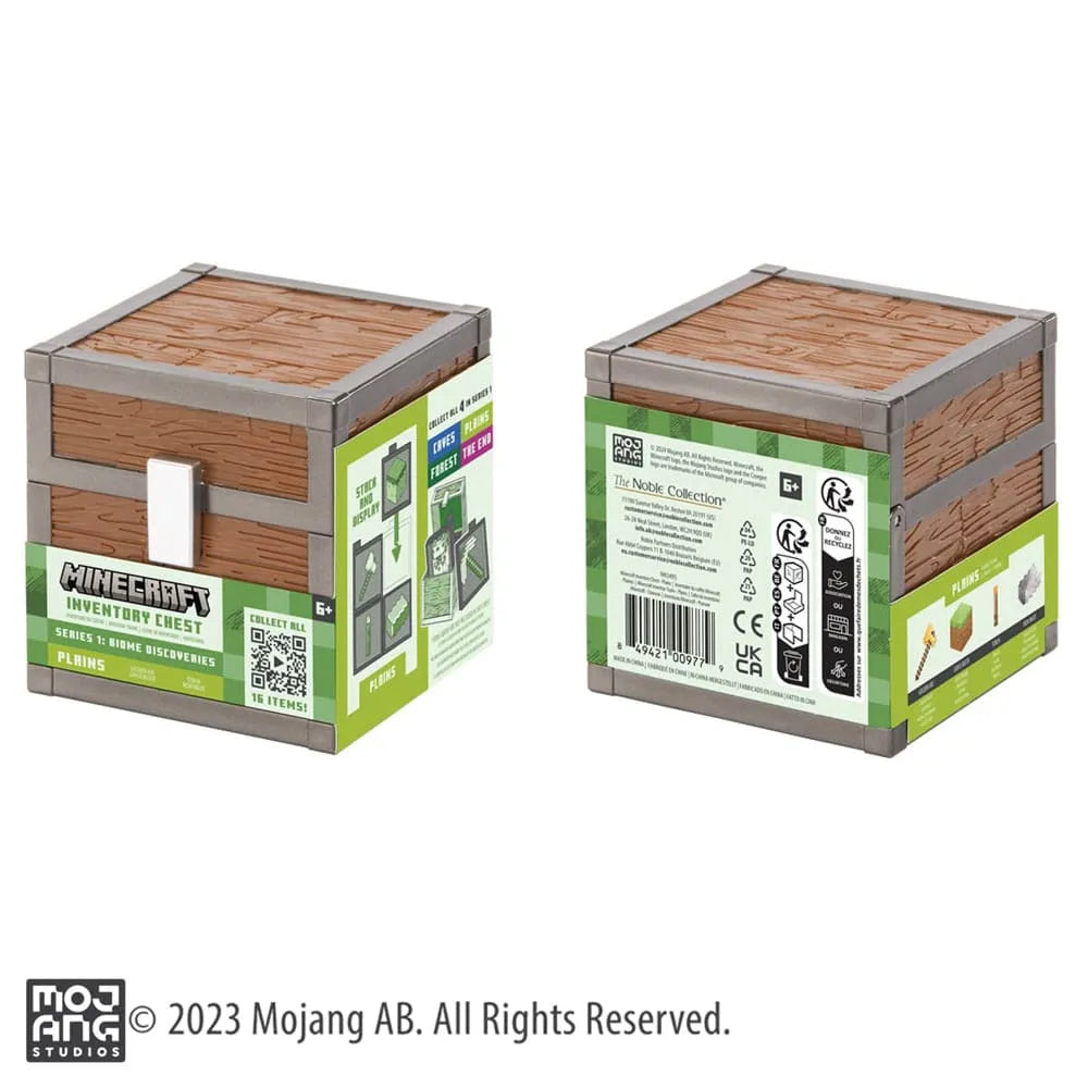 Minecraft Loot Chest Plains 10 cm - Smalltinytoystore