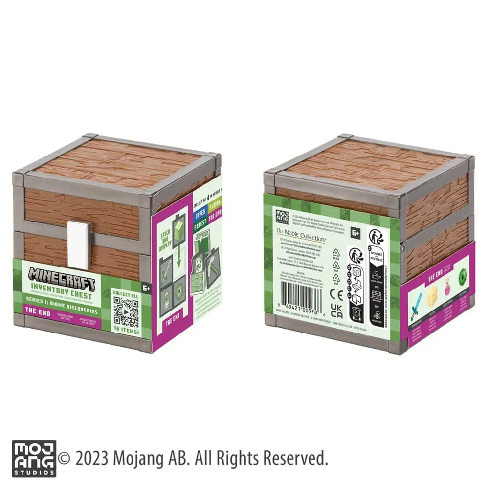 Minecraft Loot Chest The End 10 cm - Smalltinytoystore