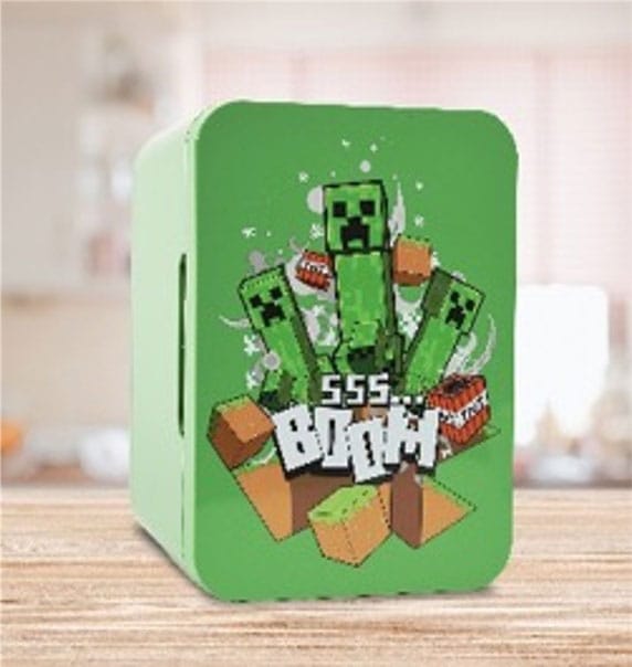 Minecraft Mini Kühlschrank Thermoelectric Cooler 4l - Smalltinytoystore