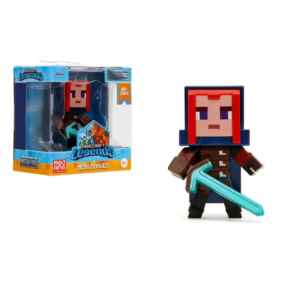 Minecraft Nano Metalfigs Diecast Minifiguren 6 cm Wave 2 Sortiment (12) - Smalltinytoystore