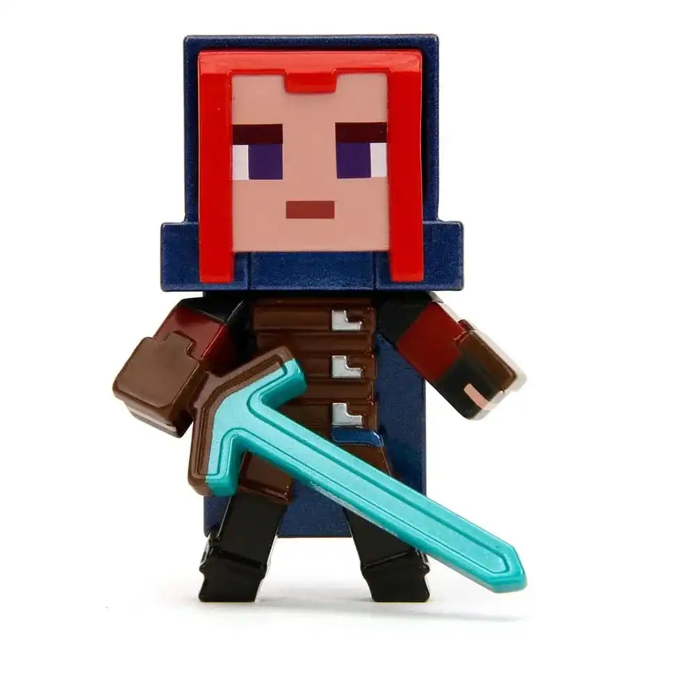 Minecraft Nano Metalfigs Diecast Minifiguren 6 cm Wave 2 Sortiment (12) - Smalltinytoystore