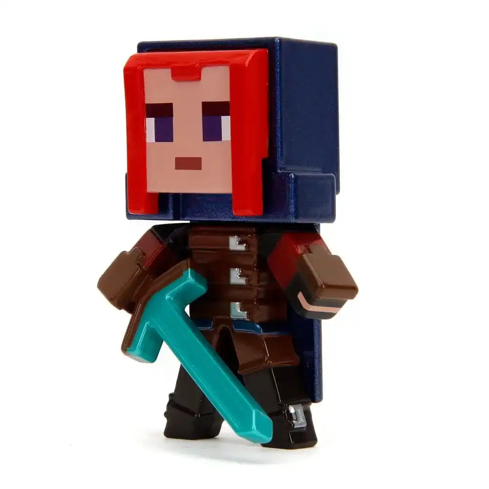 Minecraft Nano Metalfigs Diecast Minifiguren 6 cm Wave 2 Sortiment (12) - Smalltinytoystore