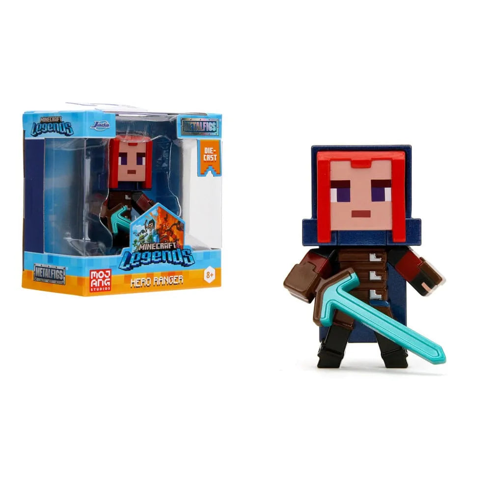 Minecraft Nano Metalfigs Diecast Minifiguren 6 cm Wave 2 Sortiment (12) - Smalltinytoystore