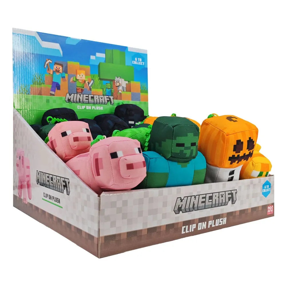 Minecraft Plüsch-Anhänger 13 cm Display (18) - Smalltinytoystore
