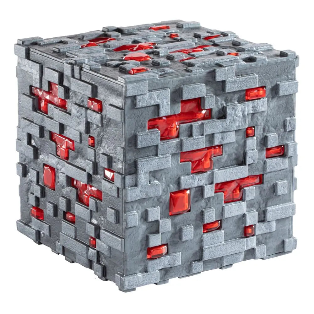 Minecraft Replik Illuminating Redstone Ore Cube 10 cm - Smalltinytoystore