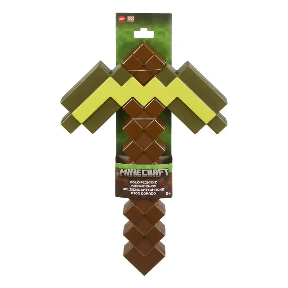 Minecraft Roleplay-Replik Goldene Spitzhacke - Smalltinytoystore