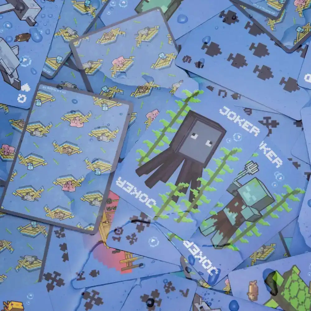 Minecraft Spielkarten Waterproof - Smalltinytoystore