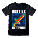 Minecraft T-Shirt Hostile Behavior Größe L - Smalltinytoystore