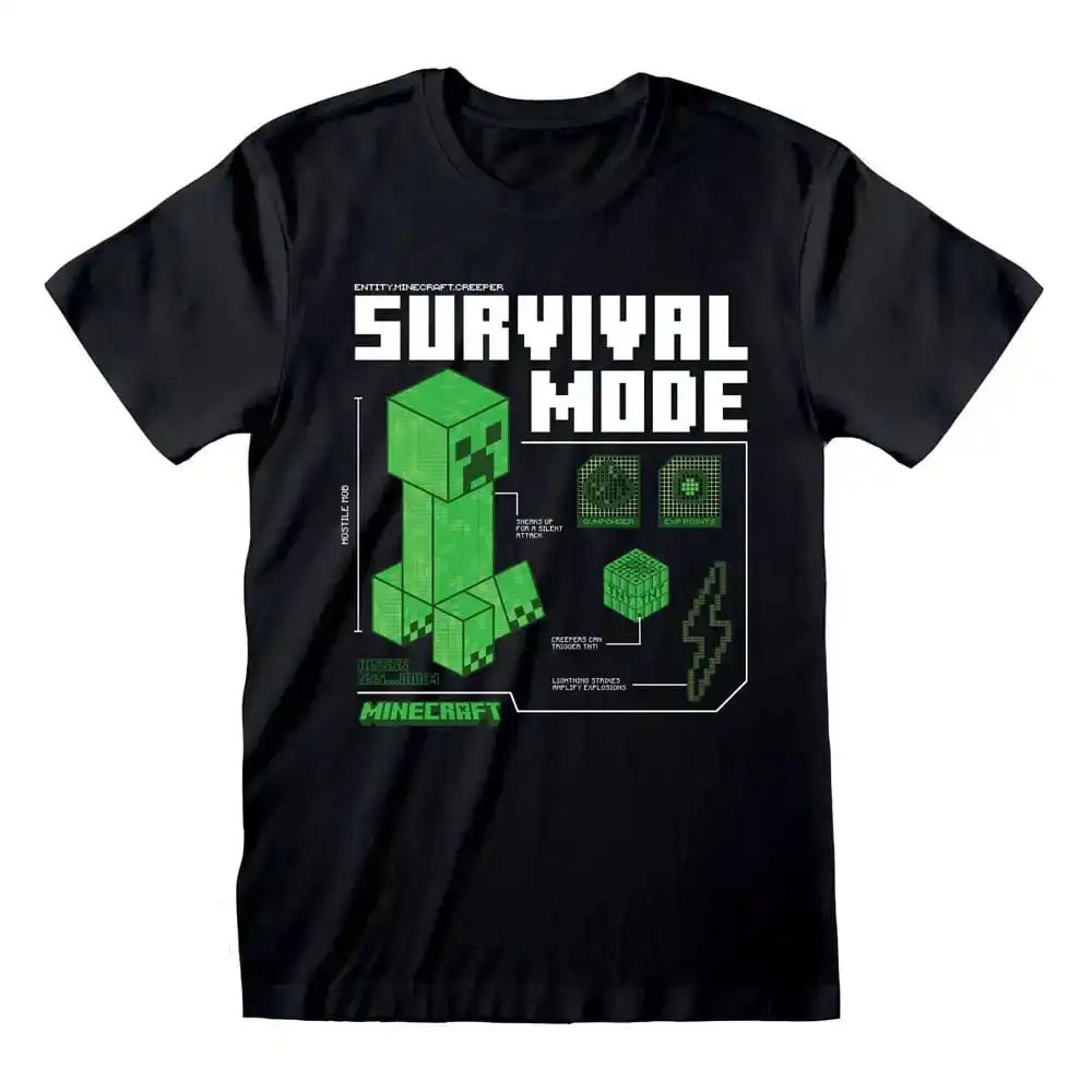 Minecraft T-Shirt Survival - Smalltinytoystore