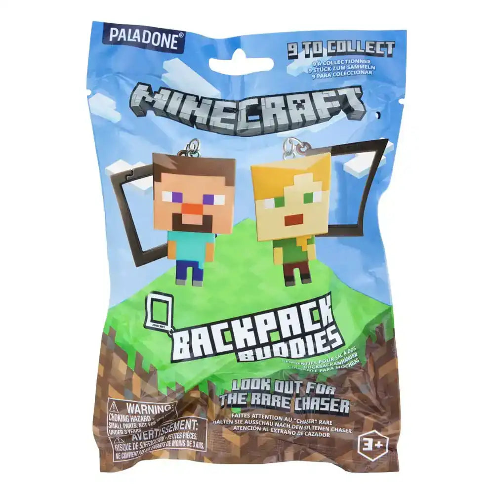 Minecraft Taschenanhänger Backpack Buddies Mystery Bags Series 4 Display (24) - Smalltinytoystore