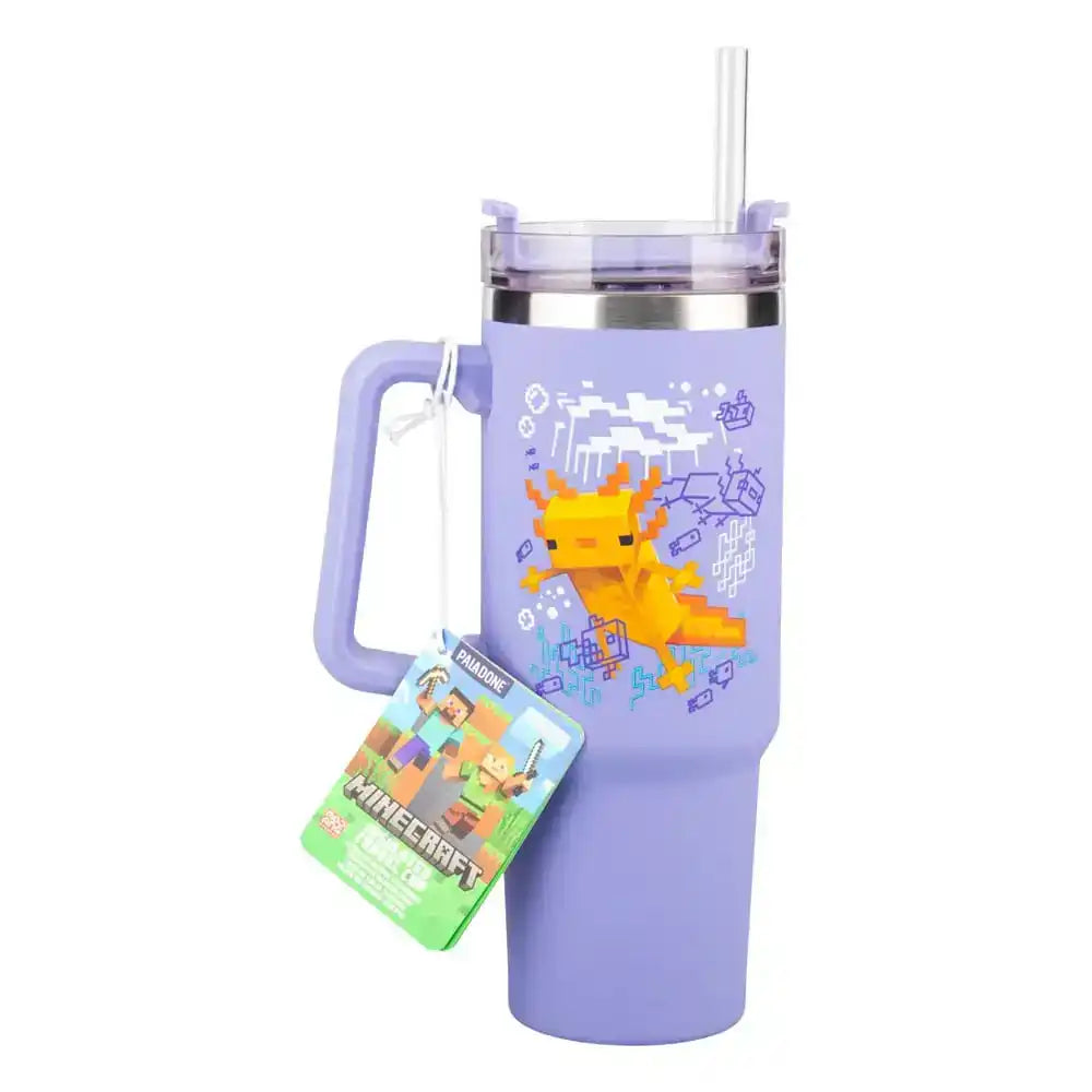 Minecraft Trinkbecher To Go Purple