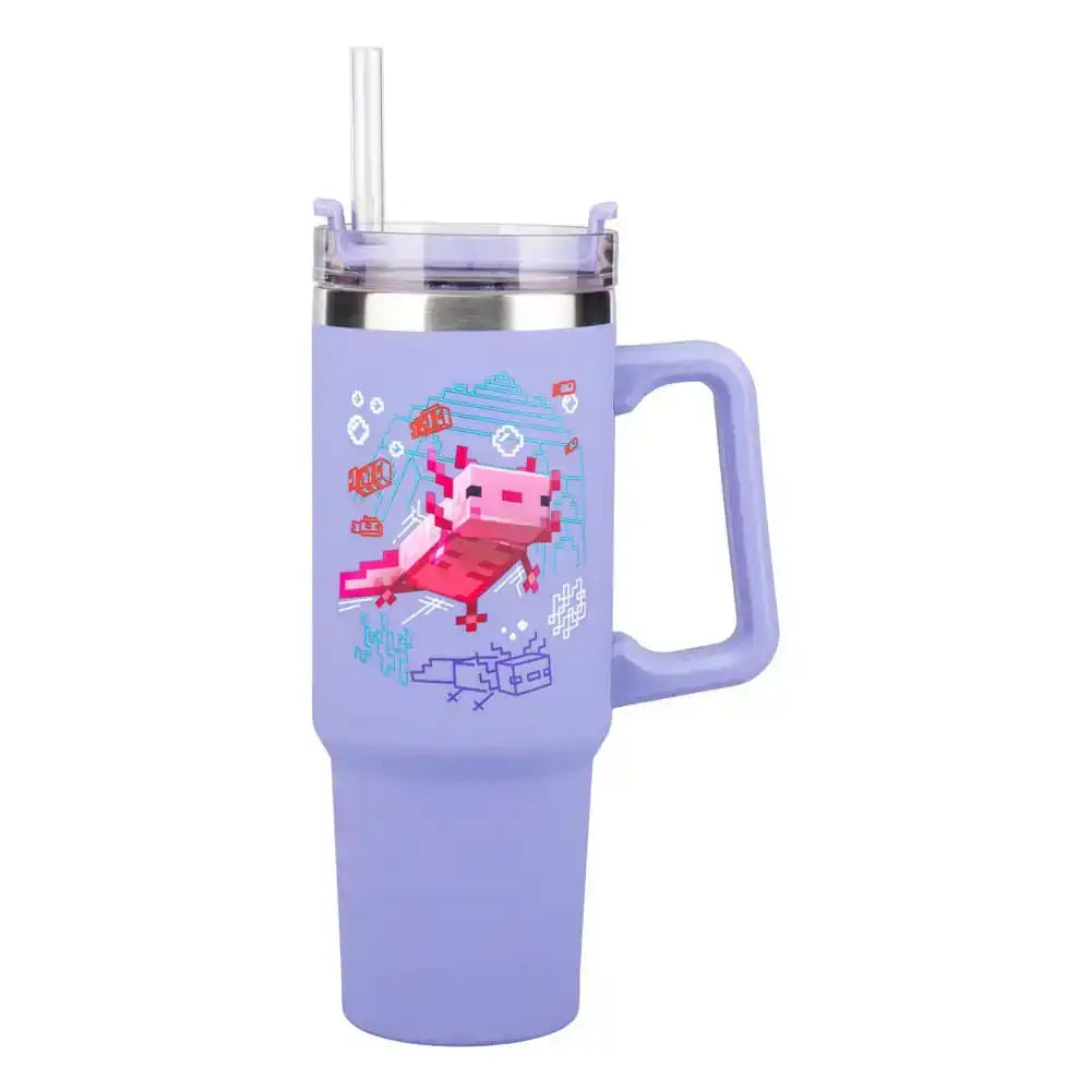 Minecraft Trinkbecher To Go Purple
