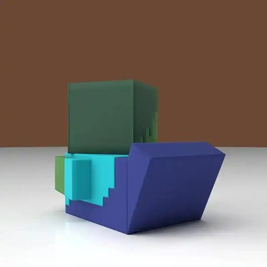 Minecraft Tubbz PVC Figur Zombie 1st Edition 10 cm - Smalltinytoystore