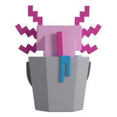 Minecraft Vinyl Figur Axolotl 10 cm - Smalltinytoystore