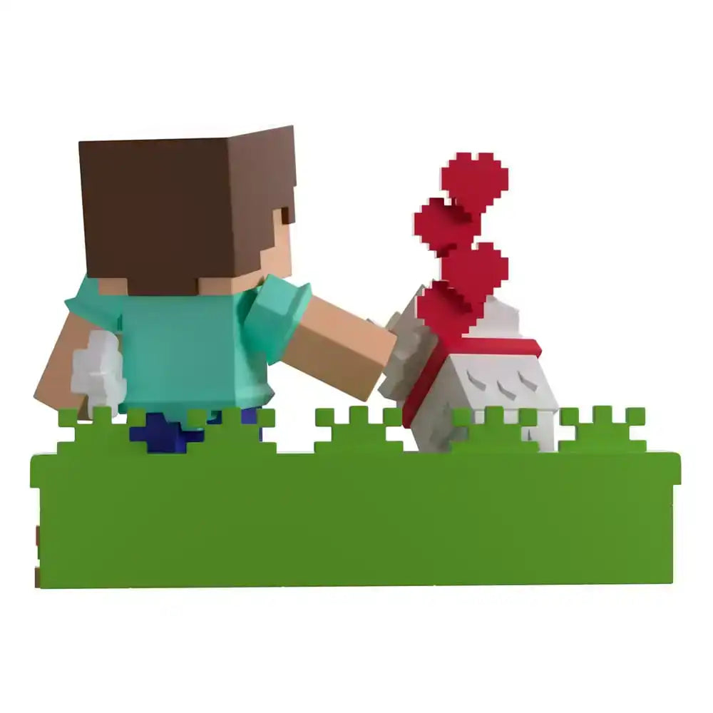 Minecraft Vinyl Figur Taming a Wolf 10 cm - Smalltinytoystore