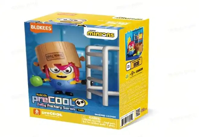 Minions Blokees PreCool Jelly Factory Series 1 Plastic Model Kit 01 Bob the Fruit Keeper - Smalltinytoystore