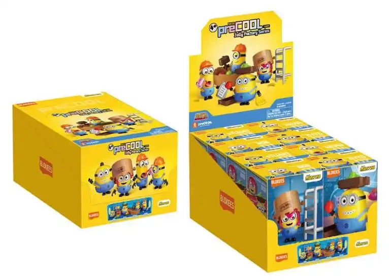 Minions Blokees PreCool Jelly Factory Series 1 Plastic Model Kits Sortiment (8) - Smalltinytoystore