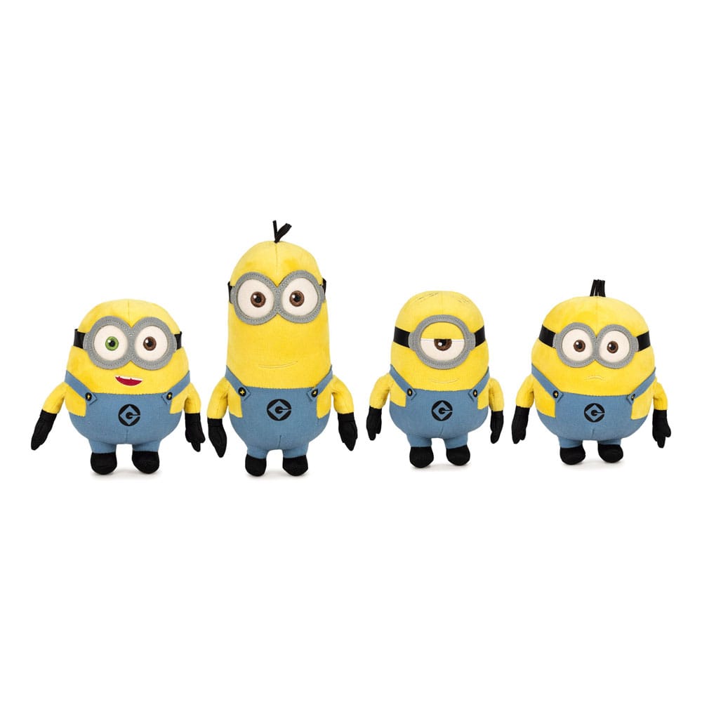 Minions Plüschfiguren Set Charaktere 20 cm Sortiment (24) - Smalltinytoystore