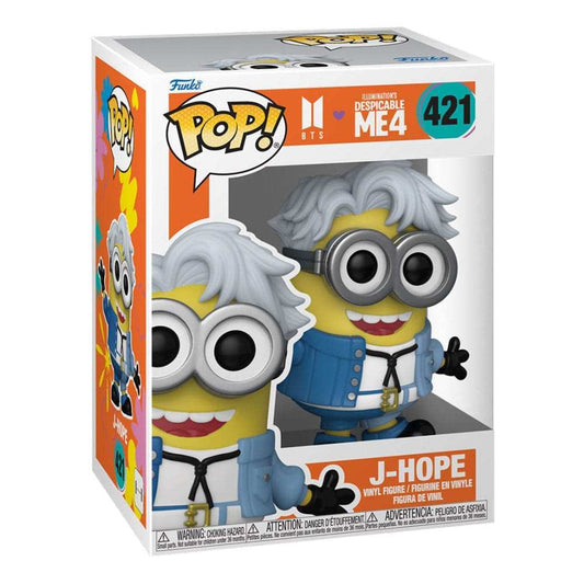 Minions x BTS POP! Rocks Vinyl Figur J-Hope 9 cm - Smalltinytoystore