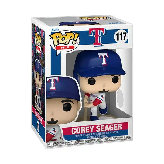 MLB POP! Vinyl Figur Rangers- Corey Seager 9 cm - Smalltinytoystore