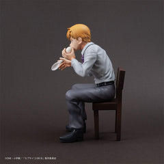 Mob Psycho 100 III x Bunbougu Cafe 2022 PVC Statue Arataka Reigen 14 cm - Smalltinytoystore