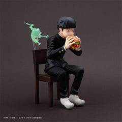 Mob Psycho 100 III x Bunbougu Cafe 2022 PVC Statue Shigeo Kageyama & Ekubo 13 cm - Smalltinytoystore