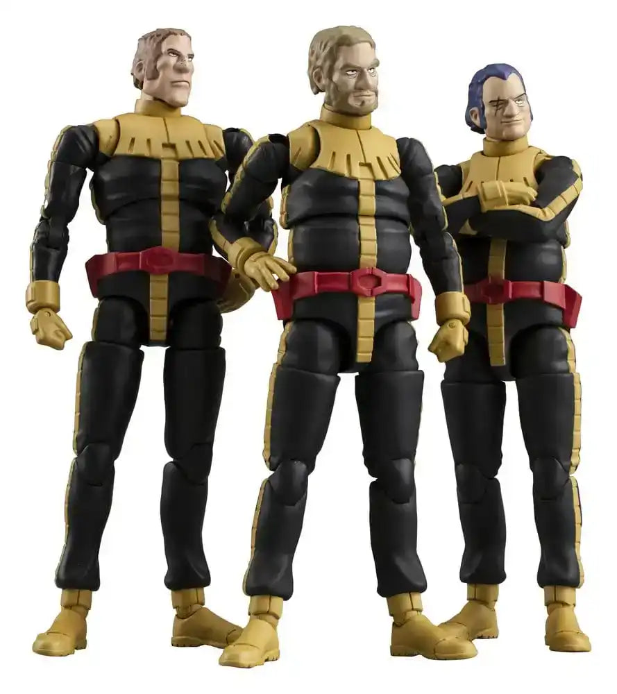 Mobile Suit Gundam G.M.G. Collection 3er-Set Actionfiguren Principality of Zeon Jet Stream Attack 10 cm (with gift)