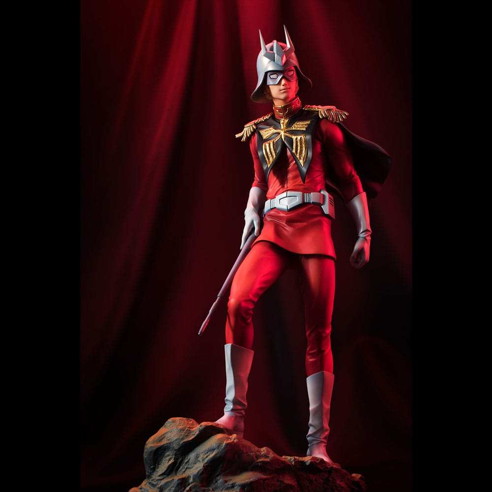 Mobile Suit Gundam GGG Statue Char Aznable 21 cm - Smalltinytoystore
