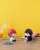 Mobile Suit Gundam GQuuuuuuX Look Up PVC Statue Yuzuriha Amate (Machu) & Nyaan Set (with gift) 11 cm - Smalltinytoystore