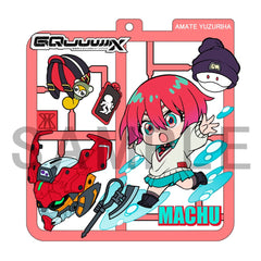 Mobile Suit Gundam GQuuuuuuX Plat Collection Anhänger Sortiment (4) - Smalltinytoystore