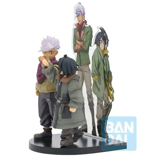 Mobile Suit Gundam: Iron-Blooded Orphans Ichibansho PVC Statue Mikazuki & Orga 18 cm
