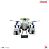 Mobile Suit Gundam Metallic Nano Puzzle Model Kit White Base 6 cm
