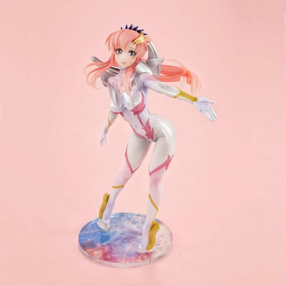 Mobile Suit Gundam Seed Freedom GGG Statue Lacus Clyne Pilot Suit Ver. 22 cm - Smalltinytoystore