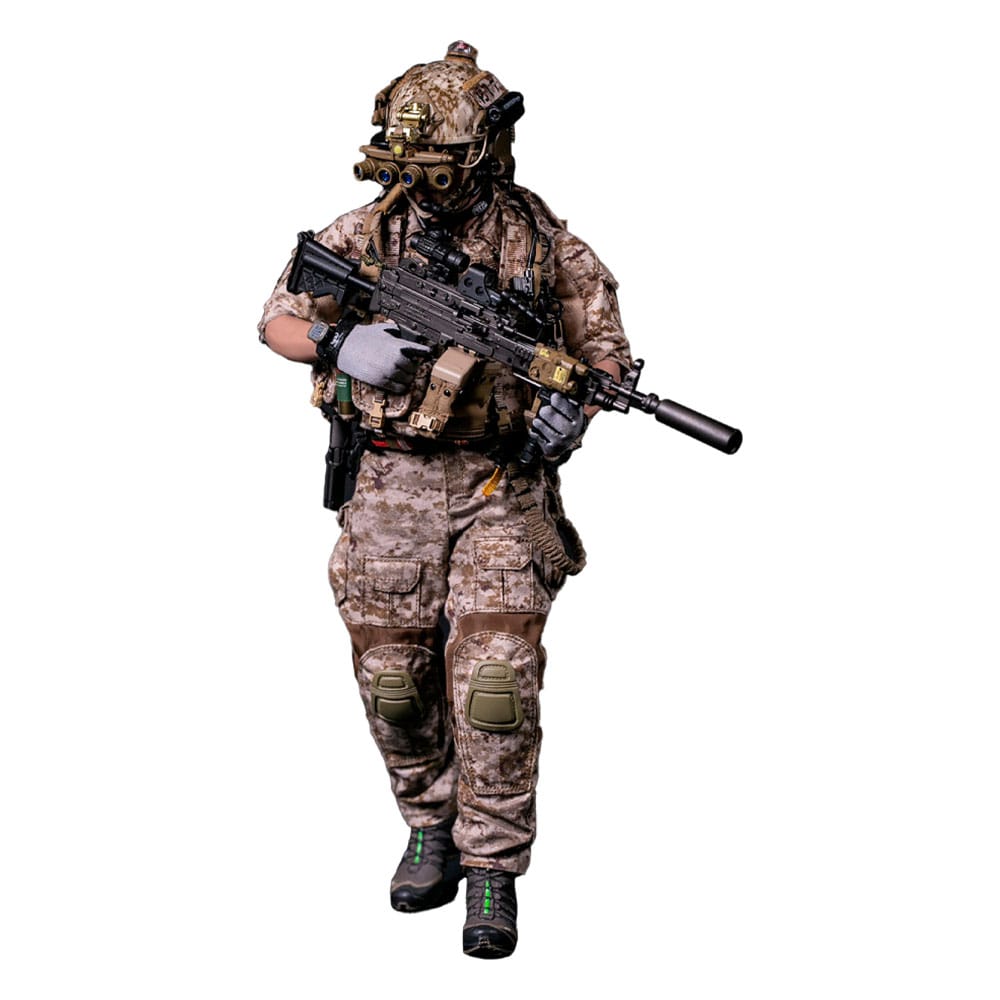 Modern Military Actionfigur 1/6 Geronimo Devgru - MK46 MOD1 Gunner (Operation Neptune Spear) 30 cm - Smalltinytoystore