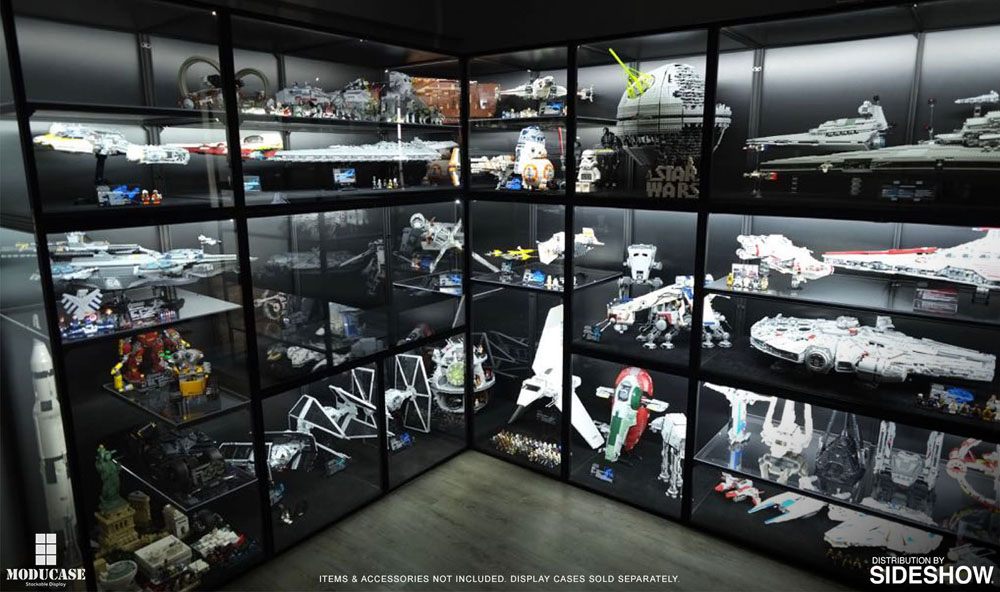 Moducase Acryl Display Case mit Beleuchtung DF60 - Smalltinytoystore