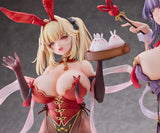 Moehime Union Statuen 1/4 Cheongsam Bunny Yuri & Stella 45 cm - Smalltinytoystore